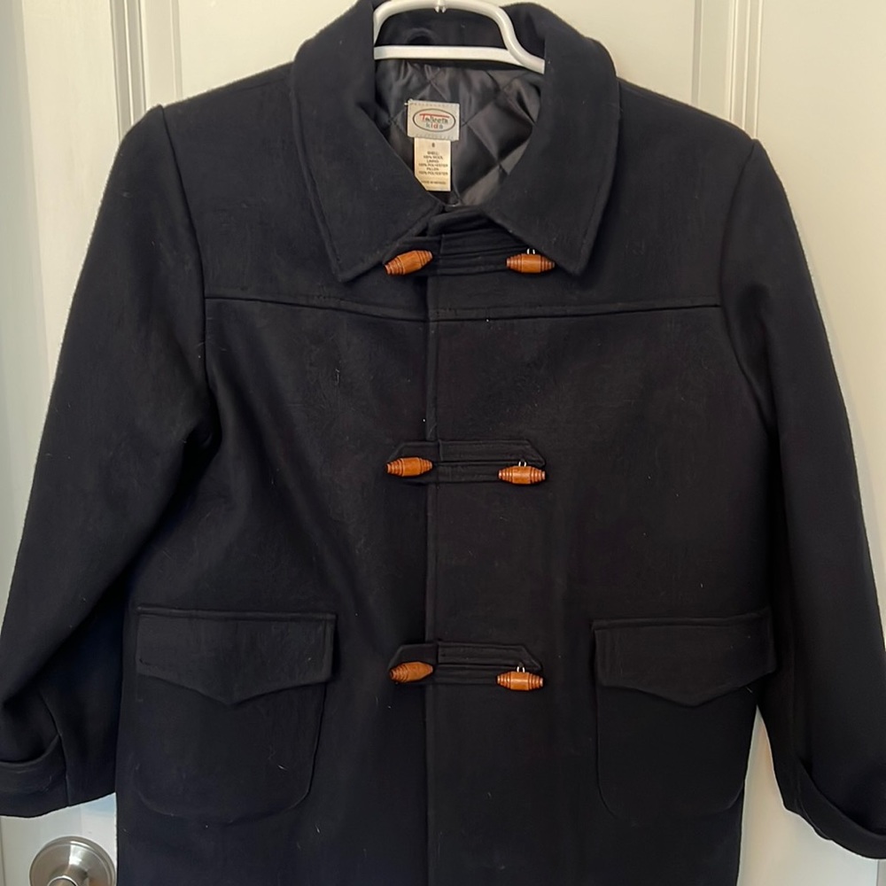 Kids Navy Wool Talbots coat size 8